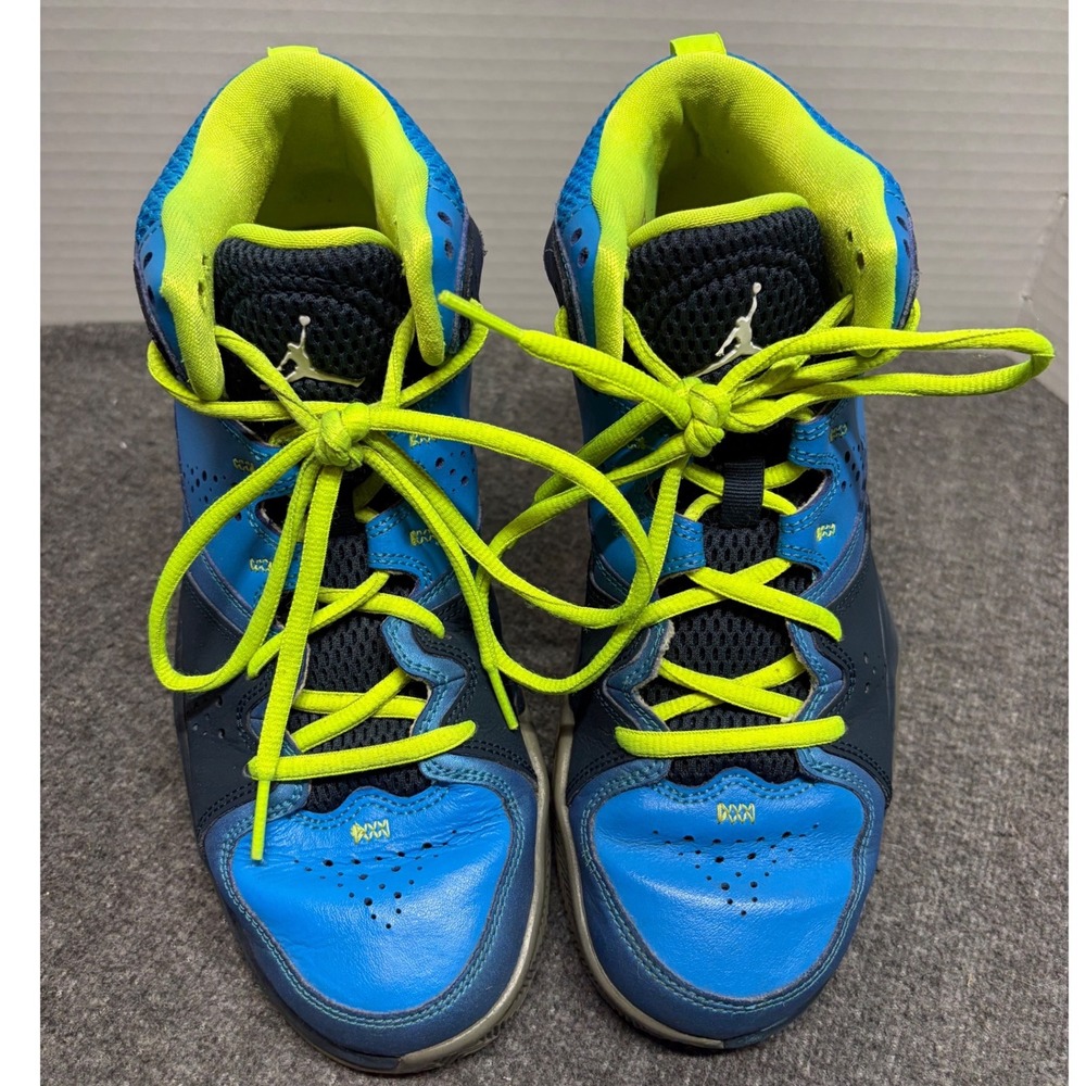 Jordan SC-1 GS Gamma Blue Volt Basketball Shoes 602672-425 Mens 7Y Women 8.5